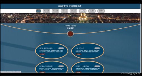 疫情背景下基于SpringBoot的社區(qū)互助服務(wù)系統(tǒng)設(shè)計(jì)與實(shí)現(xiàn)